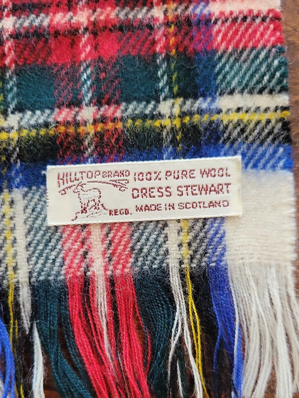 Vintage Scottish Bonnet and Scarf